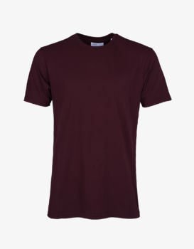 Tee shirt oxblood red