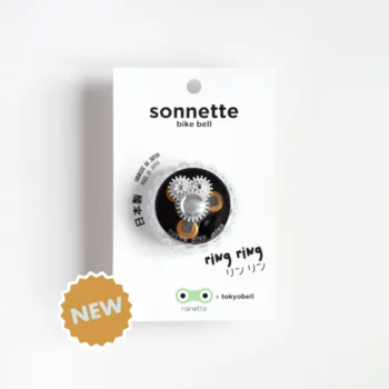 Sonnette vélo noir