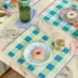 Set de table Matcha vert bleu violet