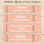 Panda de la paix intérieure - Amulette