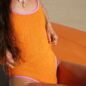 Maillot De Bain México Incas Orange