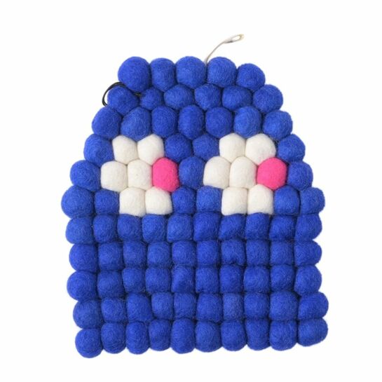 Dessous de Plat Pacman Blue