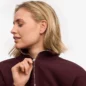 Quarter Zip Oxblood Red