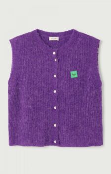Gilet east cosmos chiné