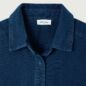 Chemise Comow Denim brandée au dos