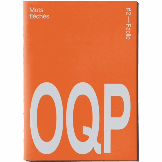 Oqp – Livret Mots Fléchés Numéro 2