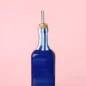 Distributeur Huile Bleu et Rayures