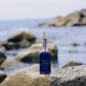 Distributeur Huile Bleu et Rayures