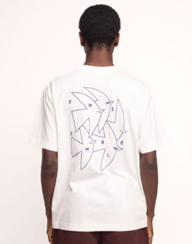 Tee-shirt ensemble Écru cheval tatoo club